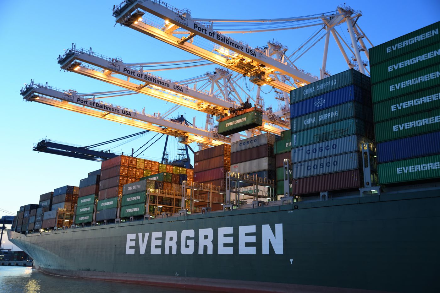 Aerial view of container ship — Aquaridge Maritime